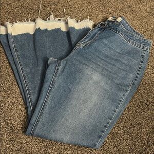 Rock and Roll Bargain Button Bell Jeans